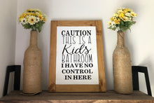 Charger l'image dans la galerie, Bathroom CAUTION! Sign