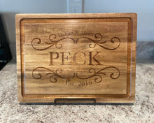 Load image into Gallery viewer, Laser Engraved Cutting Board