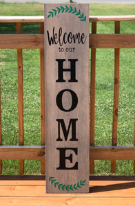 Welcome To Our Home Board