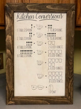 Charger l&#39;image dans la galerie, Kitchen Conversion Chart
