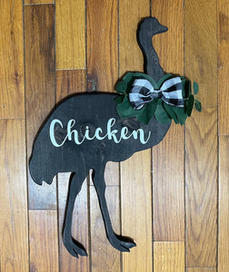 Emu Cutout