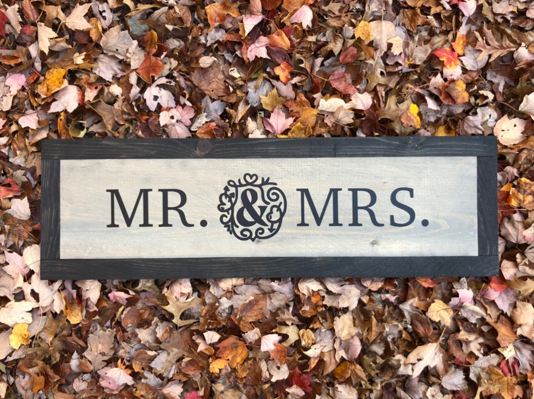 Mr. & Mrs. Sign