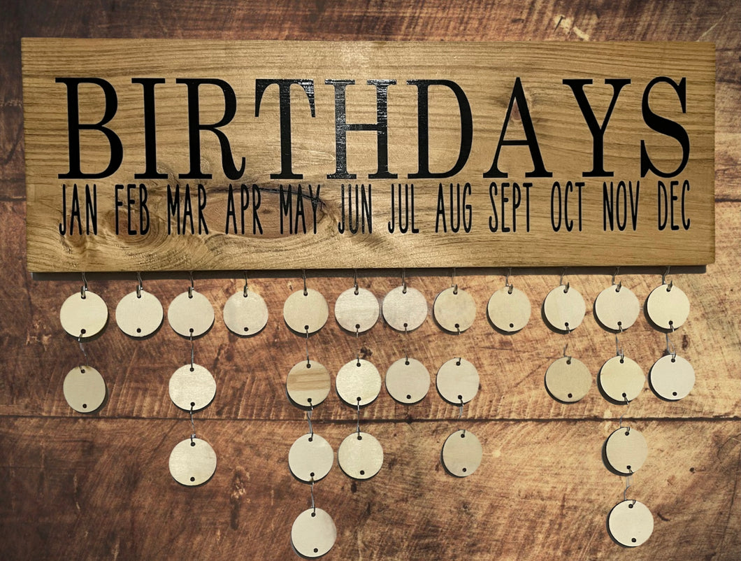 Birthday Tracker